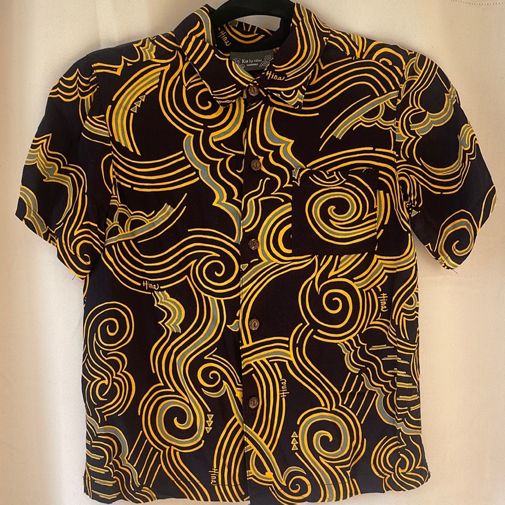 Youth Size 10 Boys Aloha Shirt